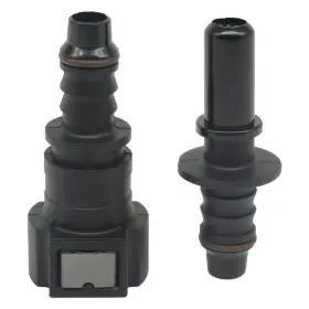 Hisport Hsficqc-949s-id8 Quick Release Connect - 9.49mm 3/8 Nylon Fuel Line 9s-id8 Black