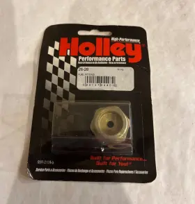 Holley 090127044032 26-28 Fuel Bowl Fitting
