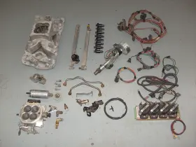 9901.101.1 Holley Performance Manifolds W/9901.101.1 Efi Multi-port 950 Commander Sbc Intake With Throttle Body Parts