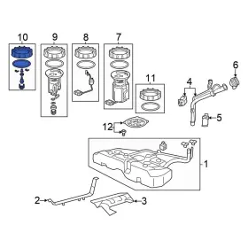 17052t0c000 Honda Oe Fuel Injection Pressure Regulator