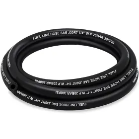 J30r7 Housun Uel 1/4 10ft Fuel Line Inch Id Hose Black