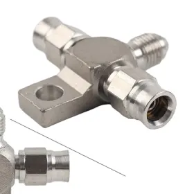 Hukyu 550735807196 An-3 Tee Stainless Steel Brake Hose An3 To End Fittings With Locating Lug