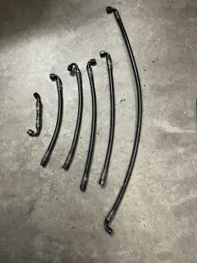 Iag-afd-2222 Iag Performance Ptfe Fuel Line Kit For Subaru 06-07 Wrx And Sti