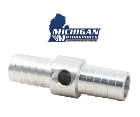 An627-10x125 Ict Billet 5/8 Inch Hose Barb Coupler With 1/8 Npt Port Aluminum Fitting
