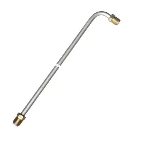 E141290 Inline Tube 1/4 Inch Brake Line 12 Oe Zinc Steel 90 Degree Bend Flared 7/16-24 Nut Sae