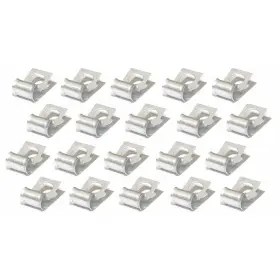 Inl30470 Inline Tube 3/8 Brake Fuel Set .375 Wrap Around Line Clamp Clip 20 Pack Galvanized