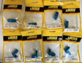 100331 Jegs An Fuel Fittings Lot 4 4an 90 Degree Coupler Fem To 1/4 Npt Male
