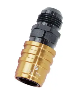 51412 Jiffy-tite Q/r #12 Male Socket Gold/black