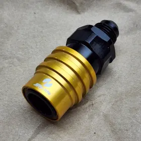 Jt31406 Jiffy-tite -6an 9/16-18 3000 Series Quick-connect Fluid Fitting Socket