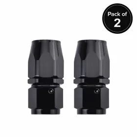 Jj Motorsports Fitt1045 2pcs Straight 10 An Swivel Hose Fitting Connector Adapter For Oil/fuel Line