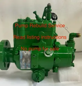 Ar50145 John Deere 4020 Injection Pump Rebuild Service. You Ship Us Your