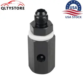 Tf-1132-an6-bk-xz Jonjea 6an Rollover Breather Check Valve Roll Over Fuel Cell Male An6 Tank Fitting Blk