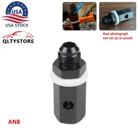 Tf-1132-an8-bk-xz Jonjea An8 Rollover Breather Check Valve Roll Over Fuel Cell Male 8an Tank Fitting Blk