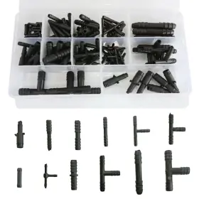 Joycourt-kkrh195 Joycourt 113 Pcs Vacuum Connector Assortment Hose Line Fittings Auto Tubin Joycourt-kkrh195 Joycourt 113 Pcs Vacuum Connector Assortment Hose Line Fittings Auto Tubin