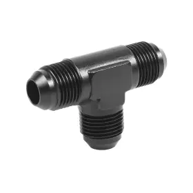 Joycourt Joycourt-kkrh229 10an Male Flare Tee Fitting Adapter Black Anodized T Fuel Hose