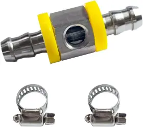 As10-130-flf Joytube 3/8 Inch Fuel Line Pressure Barbed Push Lock T-fitting