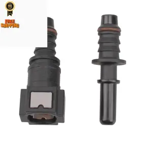Jxfzlcygcsm 789616281910 7.89 Fuel Line Hose Quick Release Connect 7.89mm To Id8 Black-straight Kit