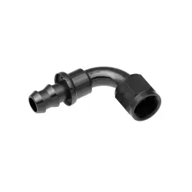Mlx-rhp2090-16-2-cl360a50 Karparts360 Red Horse Performance Hose End Push Lock -16 An 90 Degree Black