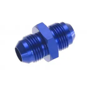 Mlx-rhp815-04-1-cl360a50 Karparts360 Red Horse Performance Flare Union Adapter -04 Male To 7/16 X 20 An/jic Blue