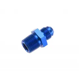 Mlx-rhp816-04-04-1-cl360a50 Karparts360 Red Horse Performance Fuel Line Adapter -04 Male To 1/4 Npt Blue