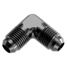 Mlx-rhp821-03-2-cl360a50 Karparts360 Red Horse Performance An Male Elbow Adapter -03 An/jic Flare Black