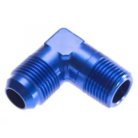 Mlx-rhp822-10-06-1-cl360a50 Karparts360 Red Horse Performance Adapter -10 An Male To -06 3/8 Npt Blue