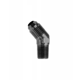 Mlx-rhp823-06-04-2-cl360a50 Karparts360 Red Horse Performance Adapter -06 An Male To -04 1/4 Npt 45 Degree Black