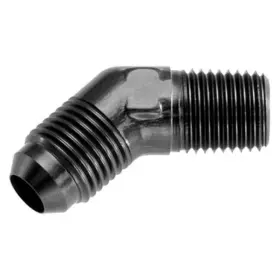 Mlx-rhp823-06-06-2-cl360a50 Karparts360 Red Horse Performance Adapter -06 An Male To 3/8 Npt 45 Degree Black Mlx-rhp823-06-06-2-cl360a50 Karparts360 Red Horse Performance Adapter -06 An Male To 3/8 Npt 45 Degree Black