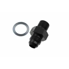 Mlx-rhp8262-06-02-2-cl360a50 Karparts360 Red Horse Performance Male An/jic Flare To Npsm Transmission Fitting Black