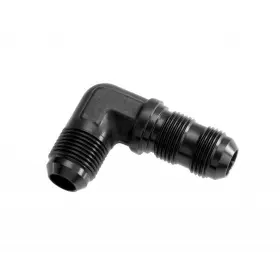 Mlx-rhp833-06-2-cl360a50 Karparts360 Red Horse Performance Male Bulkhead Adapter -06 An/jic 90 Degrees Black