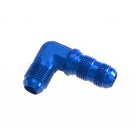 Mlx-rhp833-08-1-cl360a50 Karparts360 Red Horse Performance Male Bulkhead Adapter -08 An/jic 90 Degrees Blue