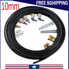Flk-38 Kta New Fuel Line Repair Kit 3/8 In 10mm Automotive Replacement Black Usa Flk-38 Kta New Fuel Line Repair Kit 3/8 In 10mm Automotive Replacement Black Usa