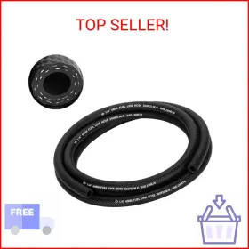 Kuosbiu 768447508519 1/4 Inch Fuel Line Hose Sae 30r10 5ft 300psi High Pressure Submersible For