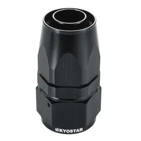 Kd4411bk-16an Kyostar 16an Straight Swivel Seal Hose End Fitting Adapter Black Aluminum Anodized New