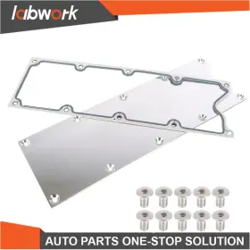 Tl22559q Labwork For Ls Gen 3 Valley Pan Cover With Gasket Plate Knock Sensor Lsx Ls1