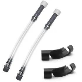 Larlansz H012 Gas Can Spout Replacement 3/5/5.5 Gallon Cans 26 Millimeters Black