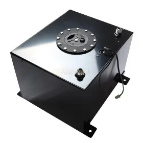 Ab-331209-8841 Leadzm 8 Gallon 30l Aluminum Racing Drift Fuel Cell Tank Level Sender Black