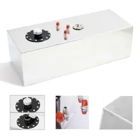 Cg-331209-12222 Leadzm 15 Gallon Top-feed Universal Aluminum Racing/drift Fuel Cell Tank Level Sender Cg-331209-12222 Leadzm 15 Gallon Top-feed Universal Aluminum Racing/drift Fuel Cell Tank Level Sender