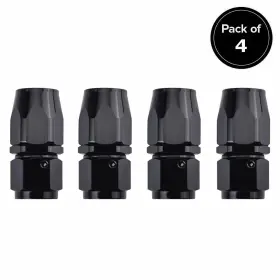 Lk-an12-f0 Lencool Racing 12an Straight Hose Fitting Swivel Connector Adapter Oil Fuel Line 4pcs