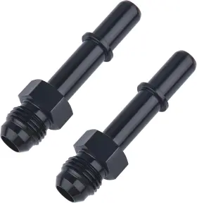 Lk-df-an8 Lencool Racing 8an Male To 3/8 Inch Sae Quick Disconnect Push On Efi Fitting Adapter 2pcs Lk-df-an8 Lencool Racing 8an Male To 3/8 Inch Sae Quick Disconnect Push On Efi Fitting Adapter 2pcs