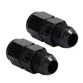 Lk-fan8-1 Lencool Racing Lk-fan8-1/8npt 8an Male To Female 1/8 Inch Npt Gauge Sensor Side Port Adapter Hose Fitting 2pcs