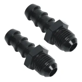 Lk-nbr-2 Lencool Racing 6an Male Flare To 3/8ftft 5/16ftft Hose Barb Push Lock Straight Fitting Adapter 2pcs Lk-nbr-2 Lencool Racing 6an Male Flare To 3/8ftft 5/16ftft Hose Barb Push Lock Straight Fitting Adapter 2pcs