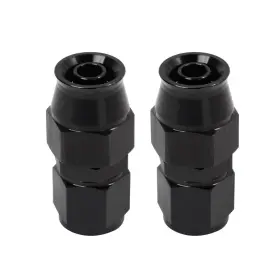 Lk-ptfe-4an0 Lencool Racing 4an Straight Ptfe Hose End Fitting Adapter Aluminum Fits Only 2pcs