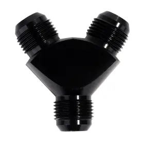 Lk-an-888y Lencoolracing 8an To 2 X Male Flare Coupling Union Y Block Splitter Hose Adapter Fitting