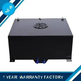 Gt-331209-8831 Likedeal New Universal 20 Gallon Aluminum Alloy Fuel Tank And Oil Surface Sensor Black