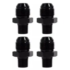 Lk-an6-1 Lokocar Lk-an6-1/8npt 1/8 Inch Npt To 6an Fitting Male Straight Fittings Adapter Aluminum Black 4pcs