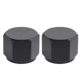 Lk-cb-10an Lokocar New Usa 10an Flare Cap Block Off Fitting Plug Aluminum Alloy Black 2pcs Lk-cb-10an Lokocar New Usa 10an Flare Cap Block Off Fitting Plug Aluminum Alloy Black 2pcs