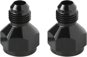 Lk-fm-8an6an Lokocar 8an Female To 6an Male Swivel Coupler Union Fuel Fittings Adapter Aluminum 2pcs
