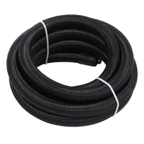Lk-hf-8an10b Lokocar 8an An8 1/2 Inch Fuel Line Hose Braided Nylon Stainless Steel Oil Gas Cpe 10ft