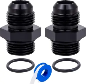 Lk-orb-an8-2 Lokocar 8an To An8 Orb Male O-ring Adapter Fuel Oil Fitting 2 Pack